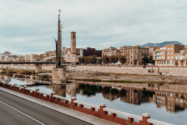 Das monumentale Städtchen Tortosa in Katalonien