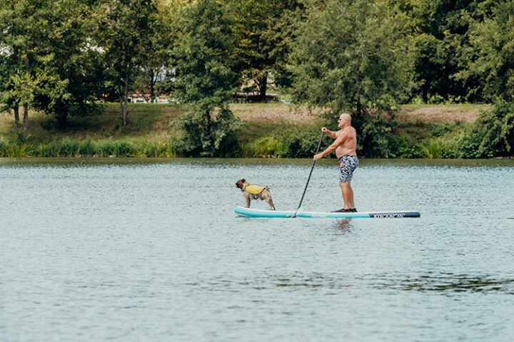 Obernzenner See, Ausflugsziel in Franken