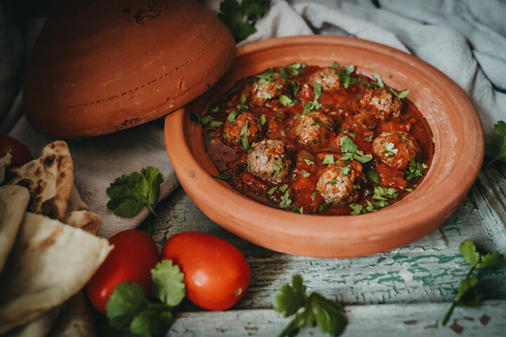 Kefta-Tajine – pikante marokkanische Hackbällchen