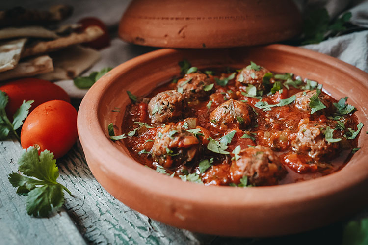 Kefta-Tajine – Marokkanische Hackbällchen Kefta-Tajine – Marokkanische Hackbällchen