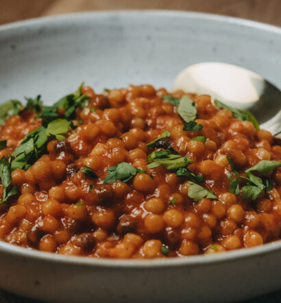 Fregola sarda al pomodoro – Rezept aus Sardinien