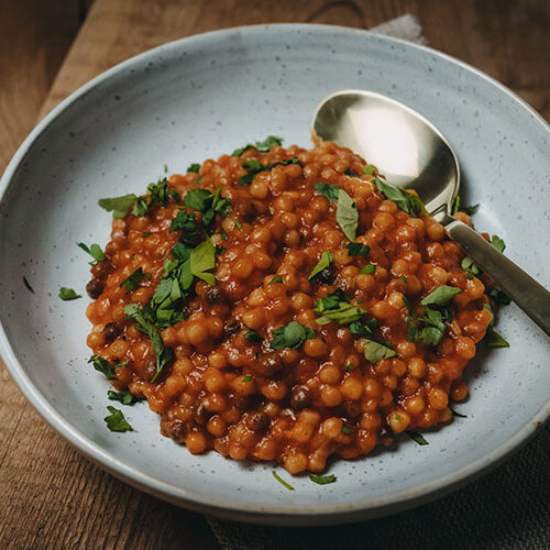 Fregola sarda al pomodoro – Rezept aus Sardinien