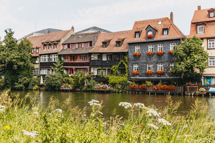 Fachwerkhäuser in Klein Venedig, Bamberg