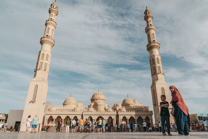 Al-Mina Moschee, Al Mina Moschee, Hurghada, Ägypten