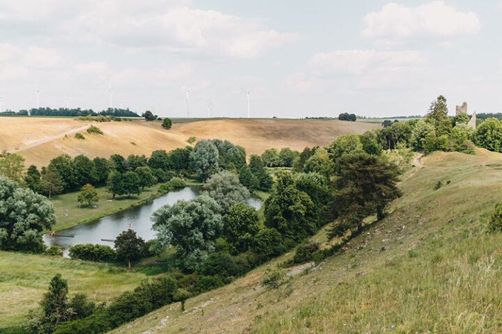 Bechthaler Weiher im idyllischen Anlautertal