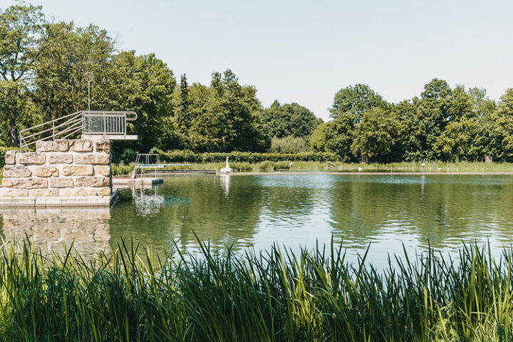 Naturfreibad an der Weißbachmühle, Merkendorf