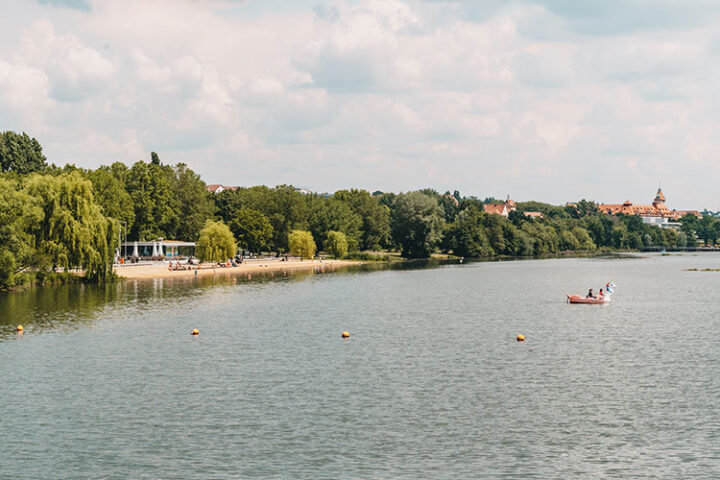 Wöhrder See im Herzen von Nürnberg