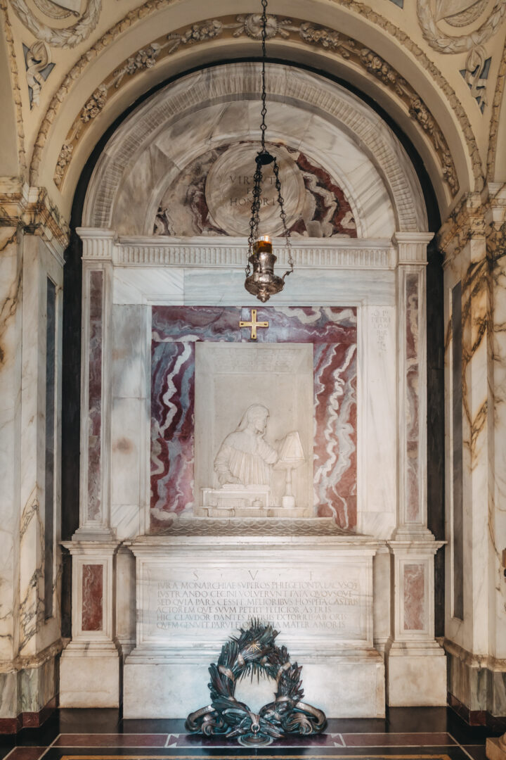 Dante-Grabmal, Ravenna, Emilia-Romagna, Italiena
