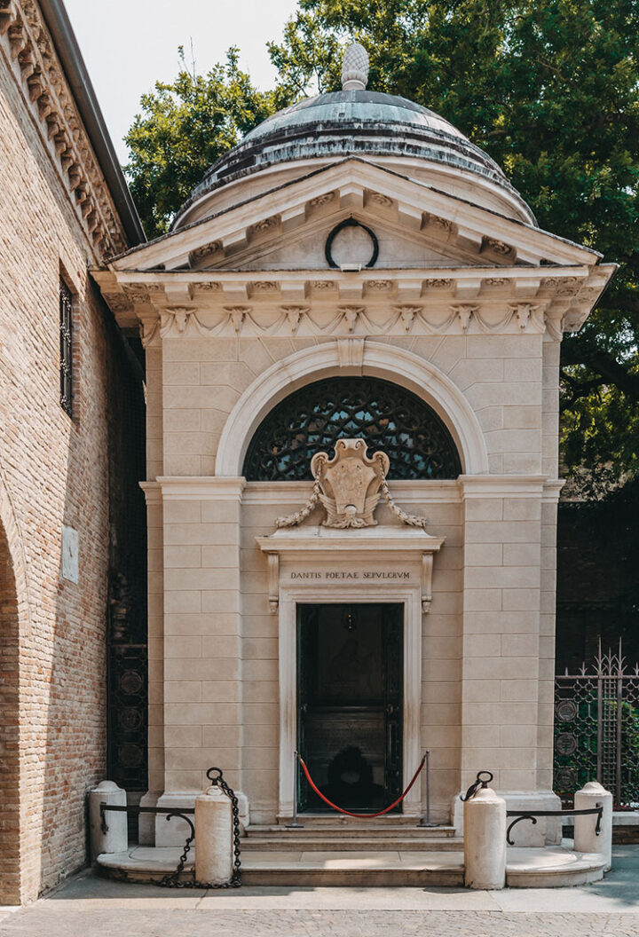 Dante-Grabmal, Ravenna, Emilia-Romagna, Italiena