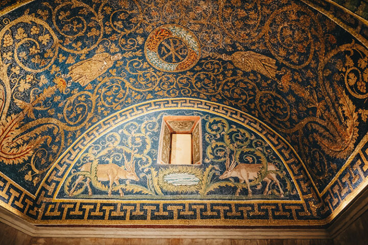 Mausoleum der Kaiserin Galla Placidia, Ravenna, Italien
