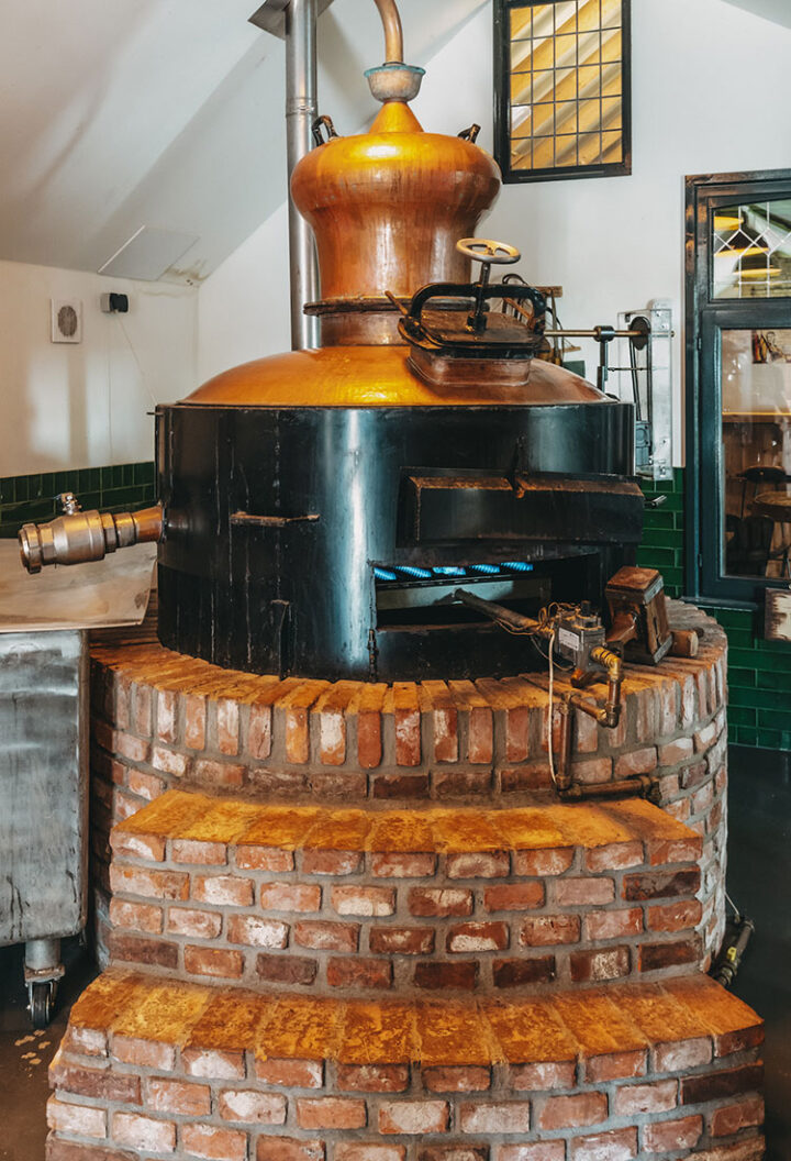 Groninger Genever Stokerij, Oldambt, Südost-Groningen, Niederlande