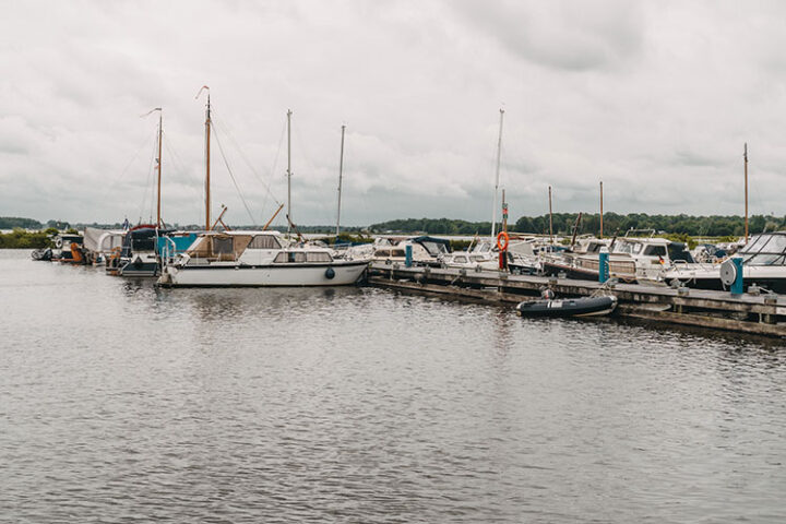 Bootstour Oldambtmeer, Südost-Groningen, Niederlande