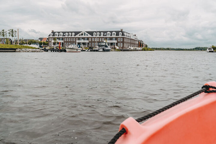 Bootstour Oldambtmeer, Südost-Groningen, Niederlande