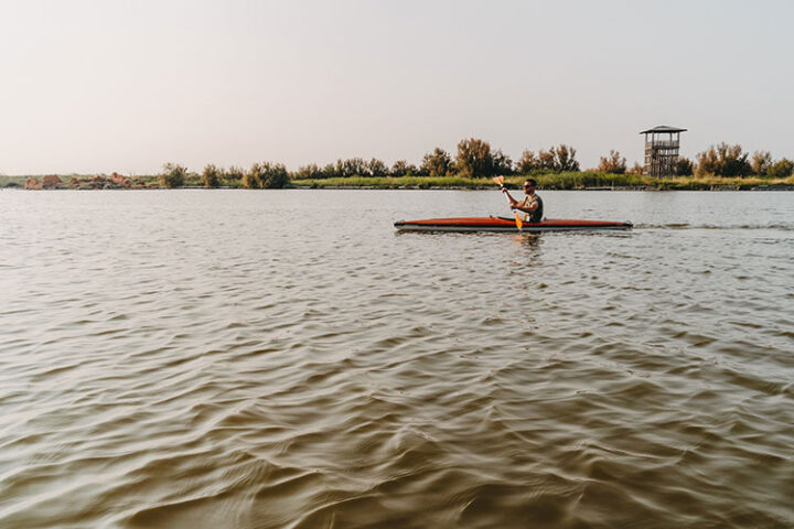 Valli di Comacchio, Parco regionale del Delta del Po, Italien