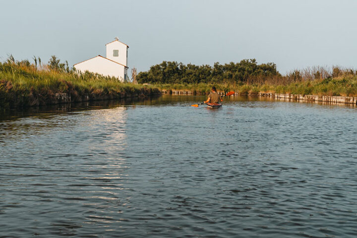 Valli di Comacchio, Parco regionale del Delta del Po, Italien