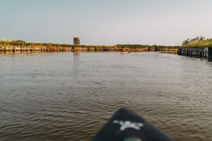 Valli di Comacchio, Parco regionale del Delta del Po, Italien