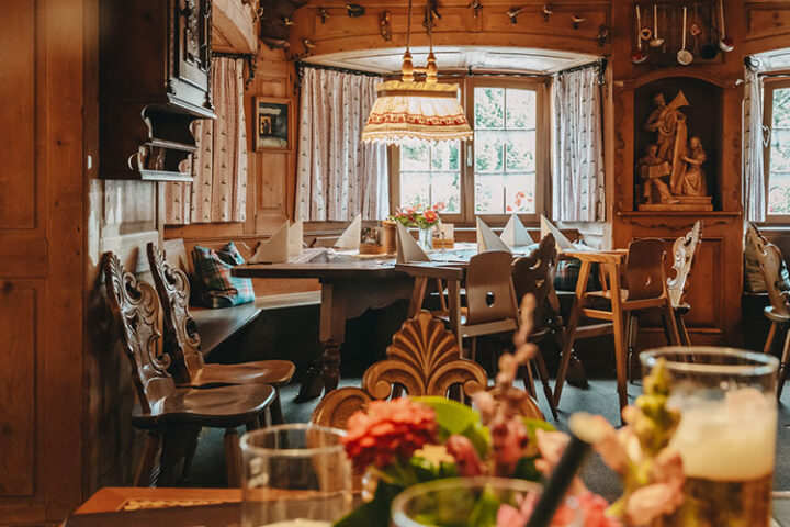 Traditionsgasthof Löwen in Tschagguns, Montafon, Österreich