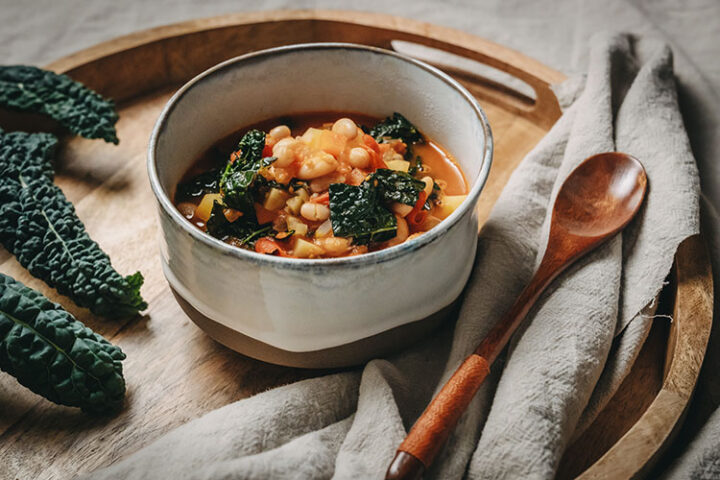 Rezept für die Bauernsuppe Ribollita aus der Toskana
