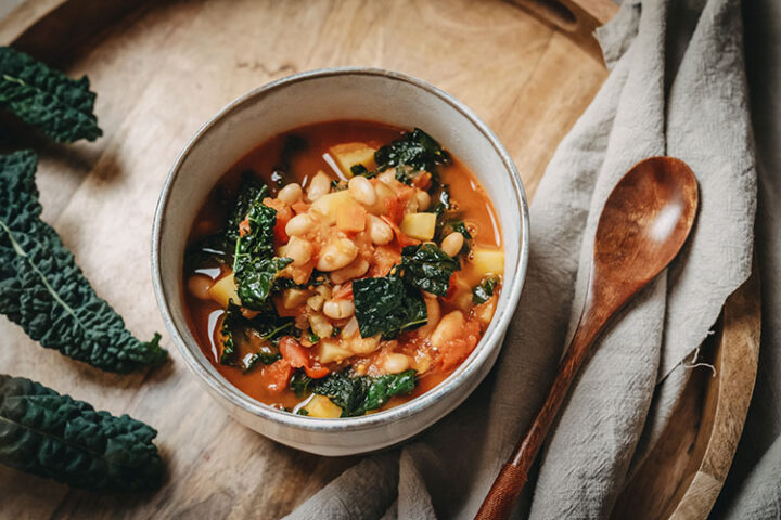 Rezept für die Bauernsuppe Ribollita aus der Toskana