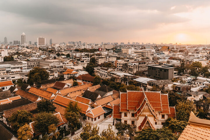 Wat Saket, Golden Mount Temple, Bangkok, Thailand