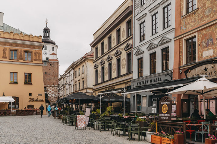 Die Altstadt von Lublin, Polen