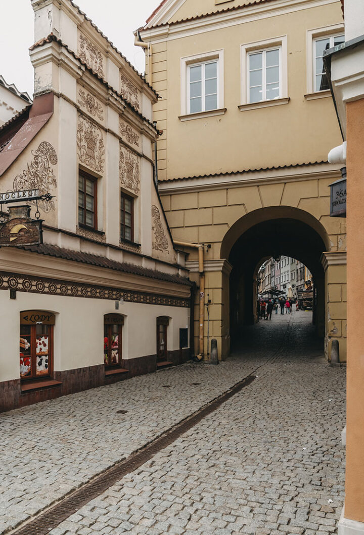 Das Grodzka-Tor, Lublin, Polen