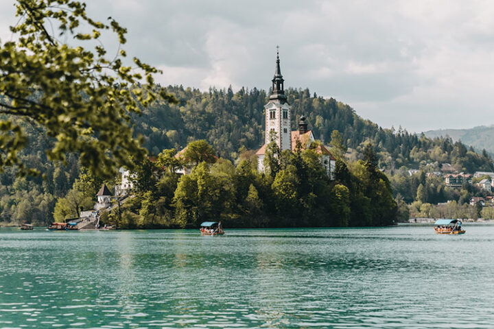 Blejski Otok, Bled, Slowenien