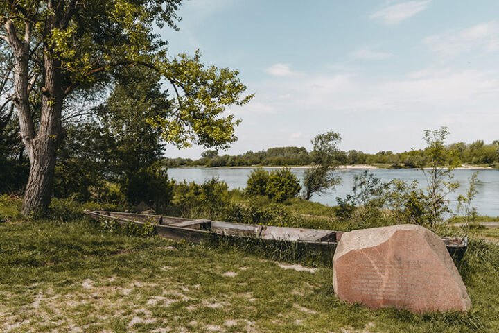 Flößersiedlung Mancimirz, Region Lublin, Polen