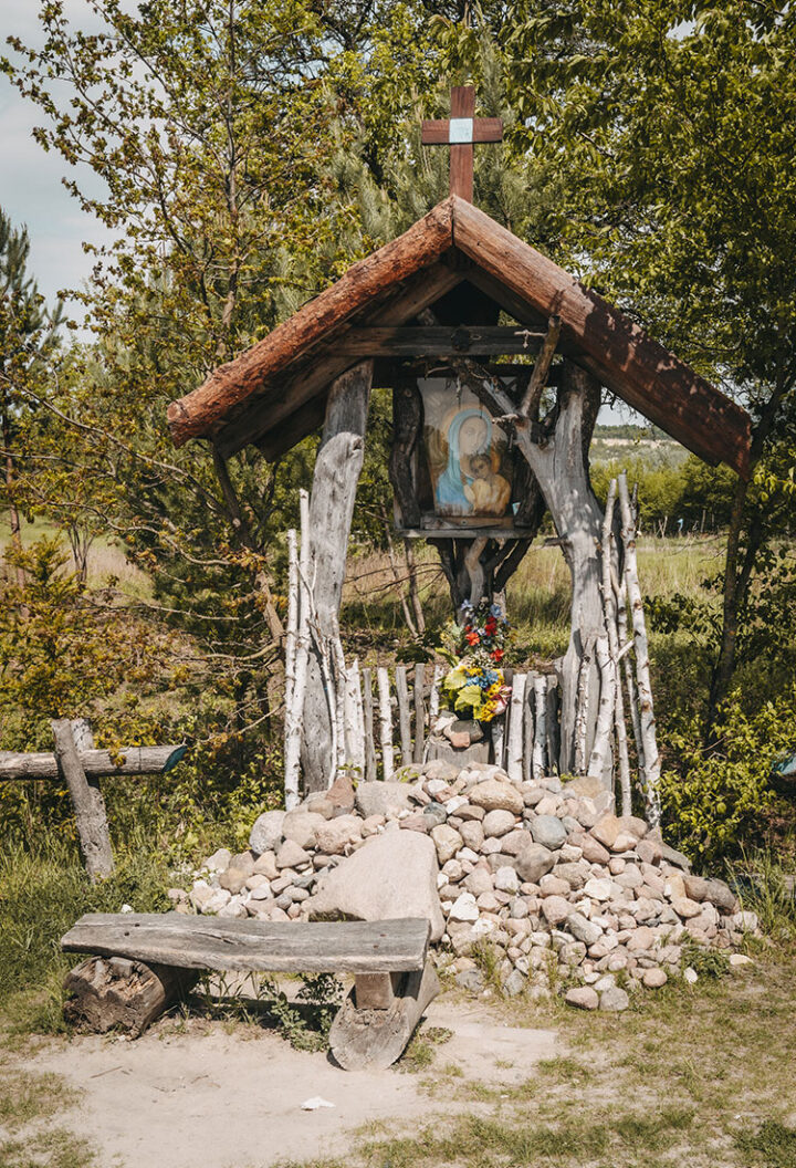 Flößersiedlung Mancimirz, Region Lublin, Polen