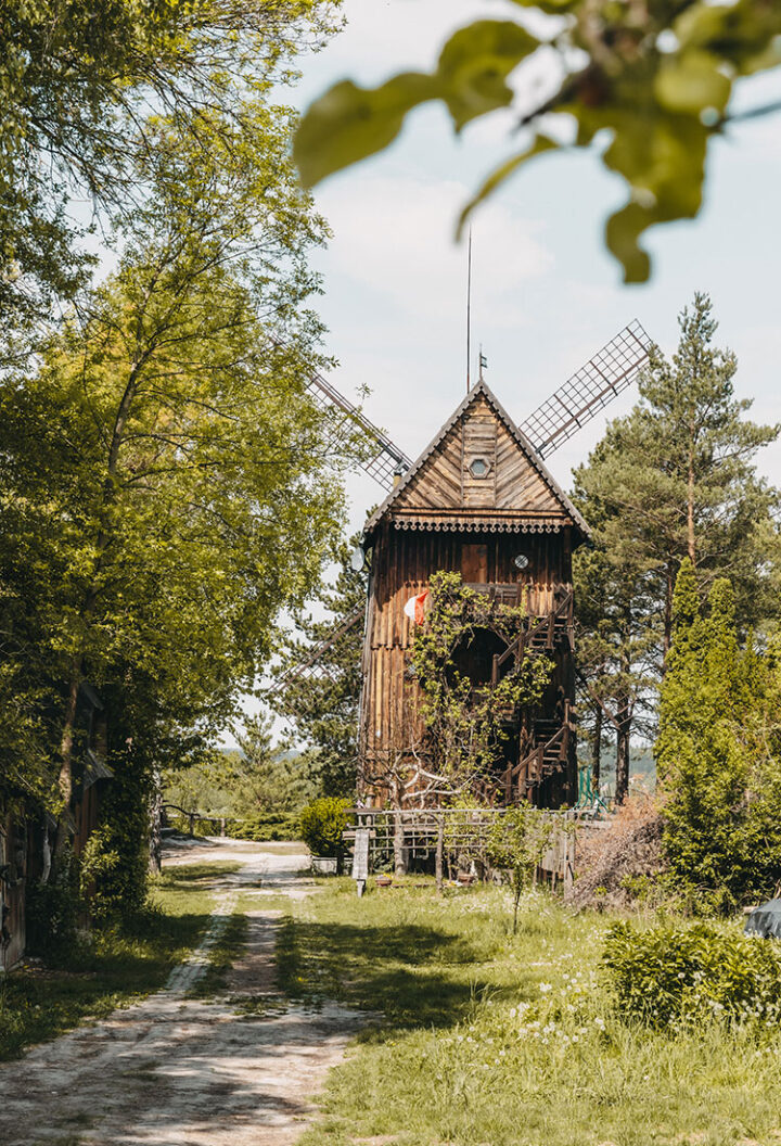 Flößersiedlung Mancimirz, Region Lublin, Polen