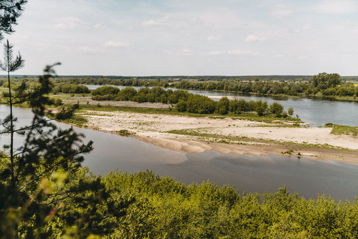 Flößersiedlung Mancimirz, Region Lublin, Polen