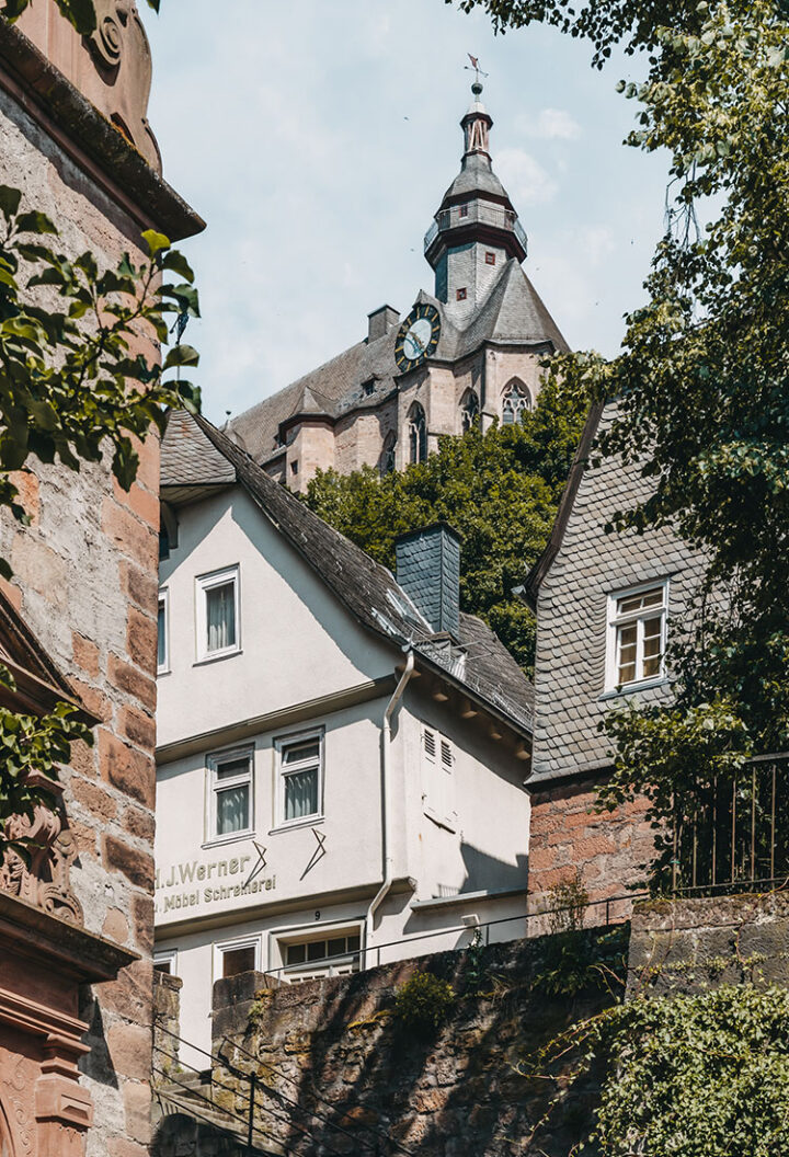 Altstadt, Oberstadt, Sehenswürdigkeiten in Marburg