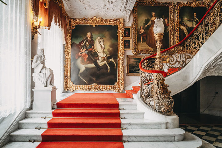 Schloss Kozlowka, Lubelskie Region, Polen