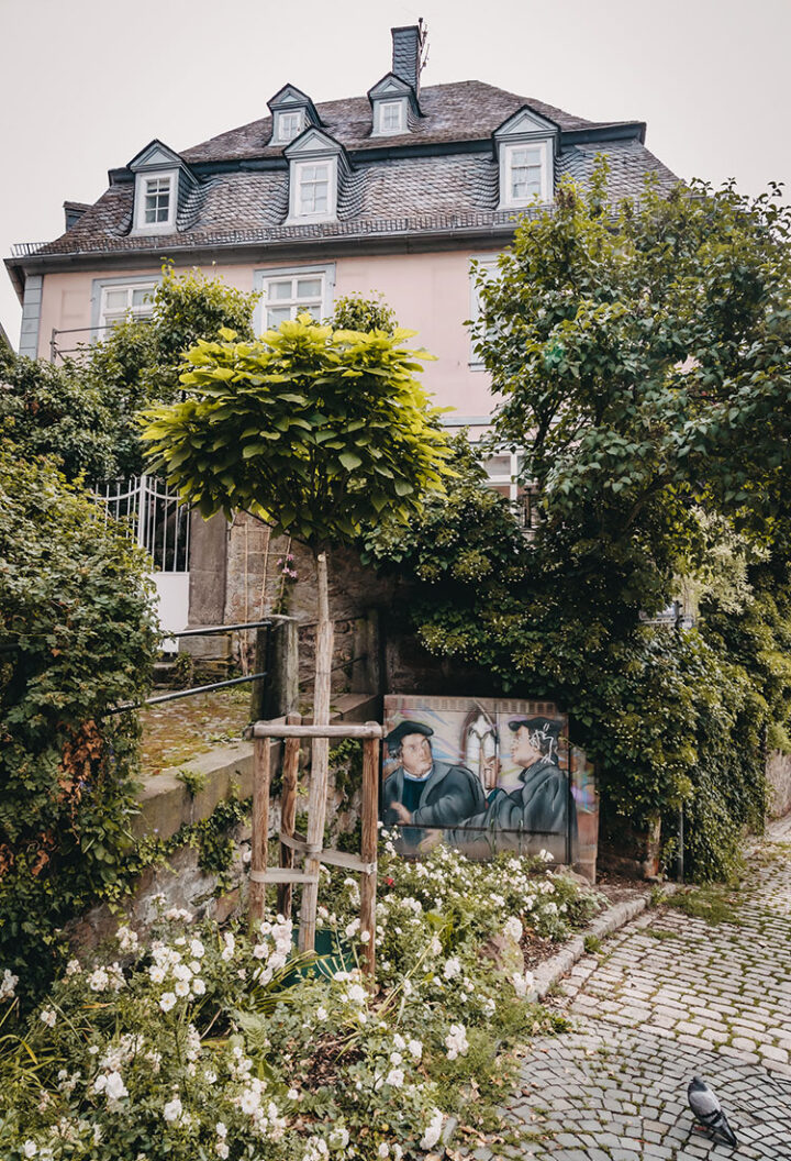 Altstadt, Oberstadt Marburg, Hessen, Deutschland