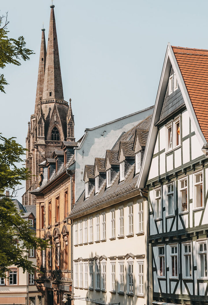 Altstadt, Oberstadt Marburg, Hessen, Deutschland