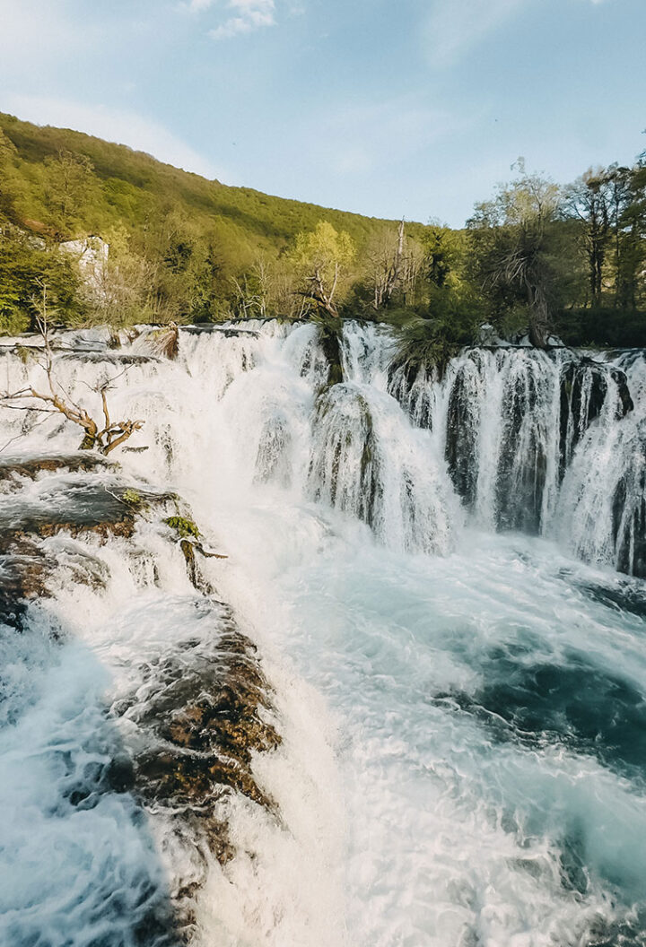 Wasserfall Milancev Buk, Martin Brod, Una Nationalpark, Bosnien und Herzegowina