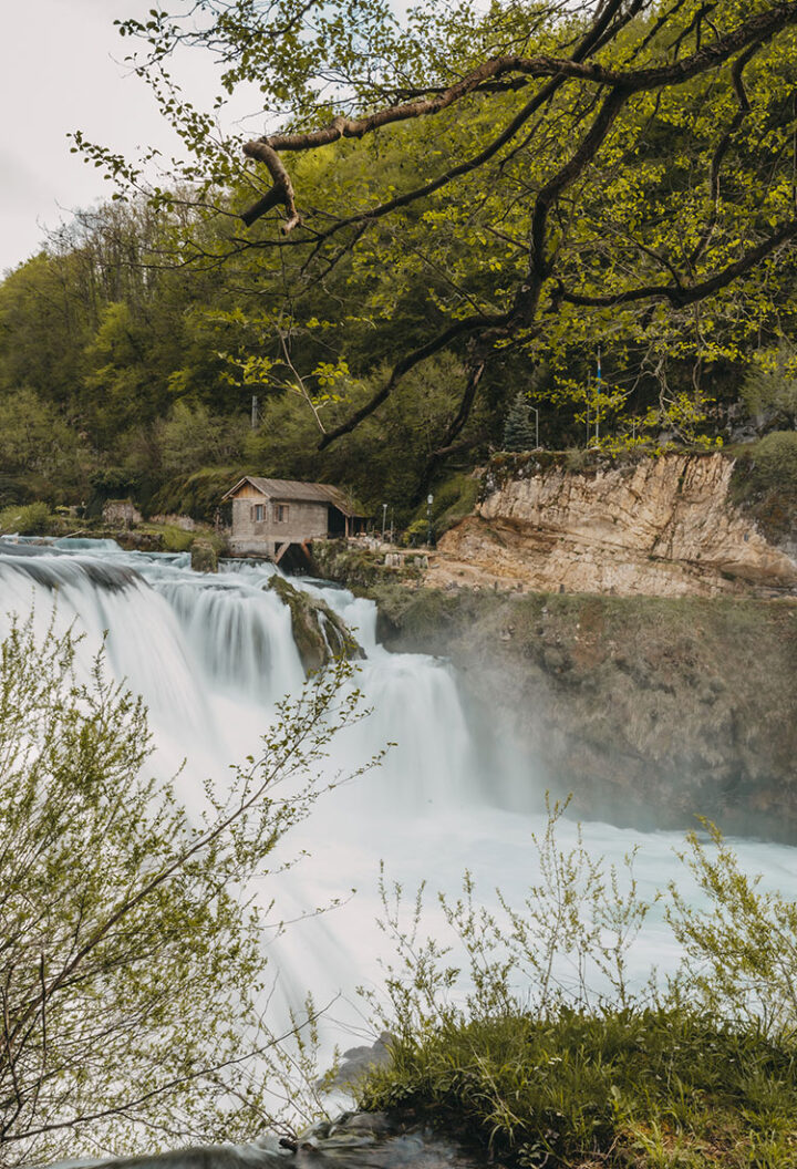 Wasserfall Strbacki Buk, Una Nationalpark, Bosnien und Herzegowina