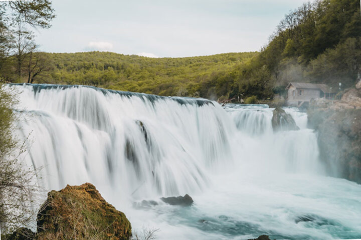 Wasserfall Strbacki Buk, Una Nationalpark, Bosnien und Herzegowina