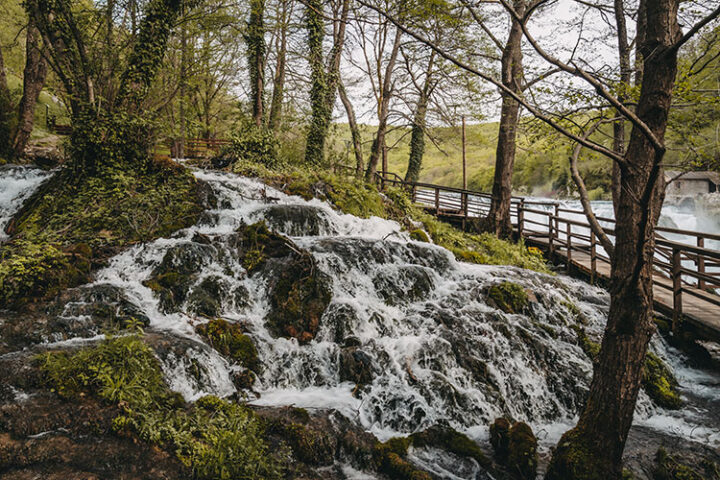Wasserfall Strbacki Buk, Una Nationalpark, Bosnien und Herzegowina