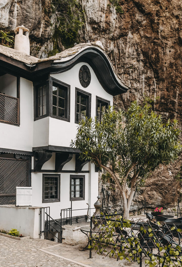 Blagaj und das Derwischkloster, Mostar, Bosnien und Herzegowina