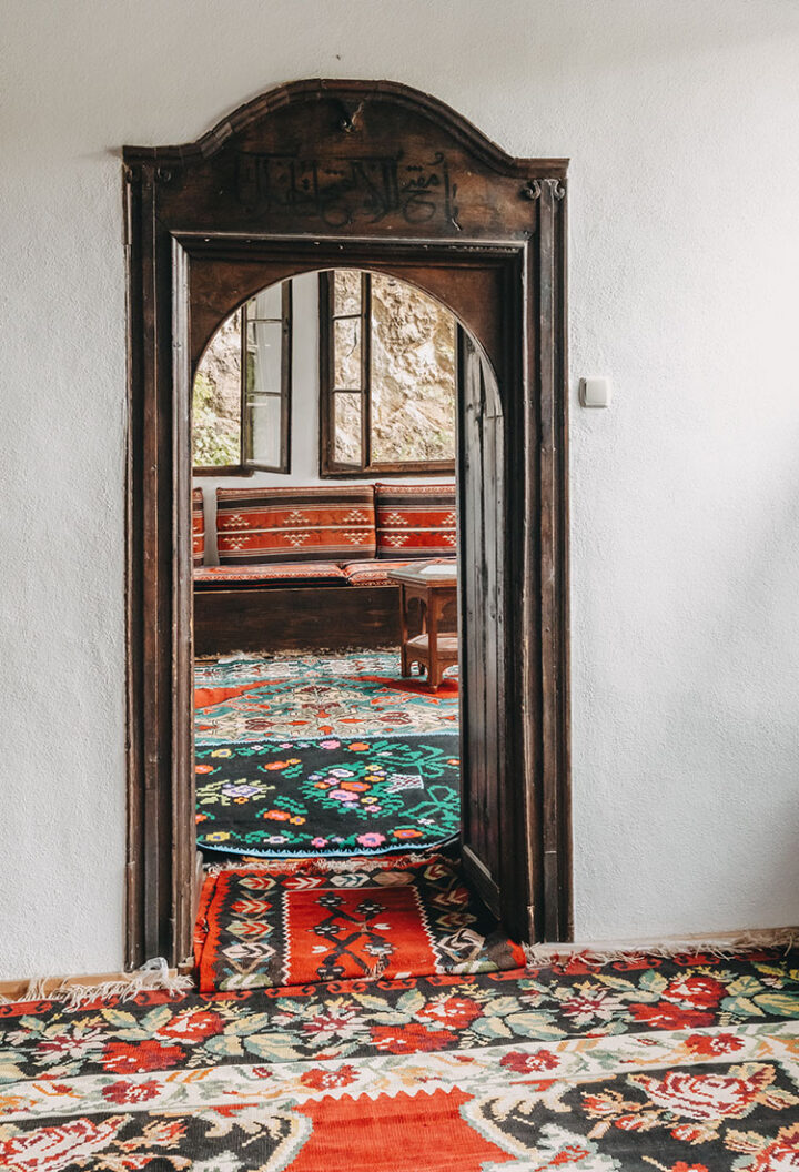 Blagaj und das Derwischkloster, Mostar, Bosnien und Herzegowina