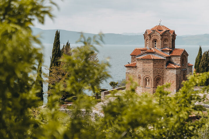 Kirche des heiligen Johann von Kaneo, Ohrid, Nordmazedonien