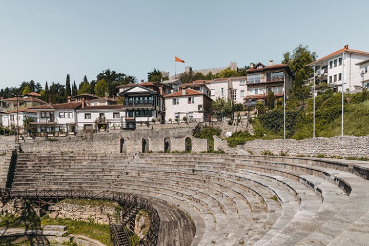 Amphitheater Ohrid, Nordmazedonien